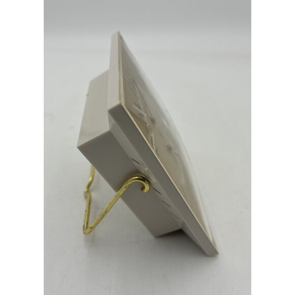 Vintage 3.5" Square Taylor Temperature Humidity Humidiguide Desktop Thermometer - Picture 4 of 6